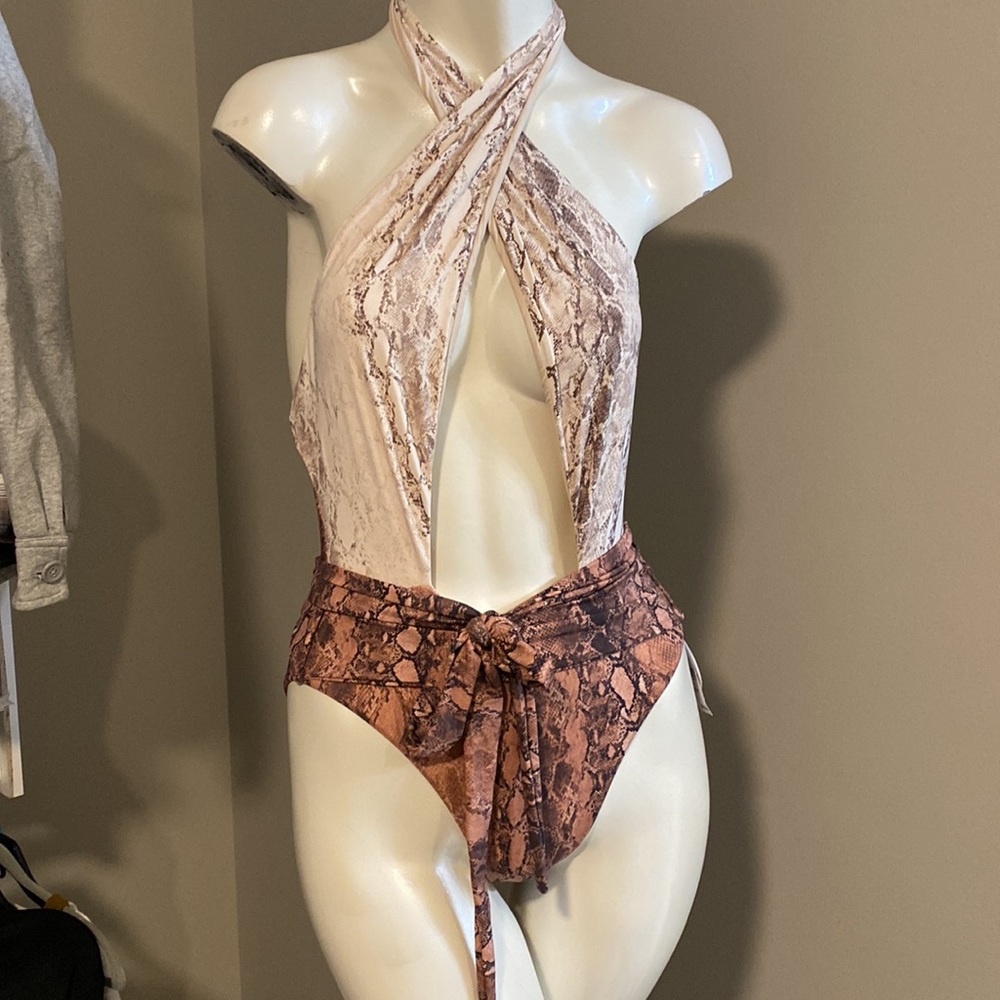 PQ Swim one piece bathing suit. Size M